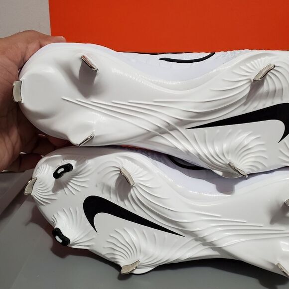 Nike Alpha Huarache NXT White Men Sz 8 Metal Baseball Cleat DJ6517-100 New - Picture 14 of 14